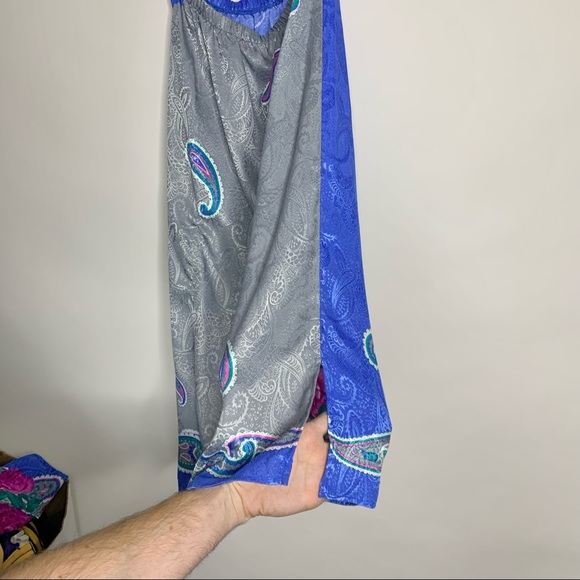 Vintage Paisley Hal Ferman by Donald Curtis Blouse and Skirt Outfit - Picture 5 of 11